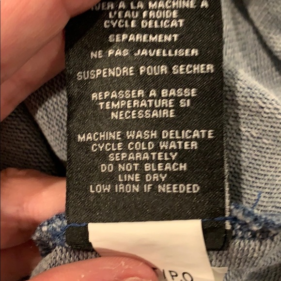 Tribal blue t-shirt dress. Size large - Picture 8 of 8